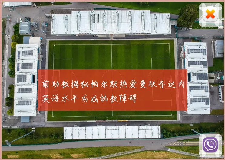 前助教揭秘帕尔默热爱曼联齐达内英语水平或成执教障碍
